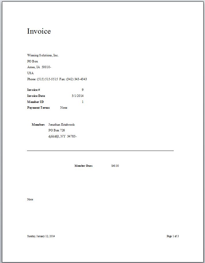 Association Management Database Template | Association Tracking Database