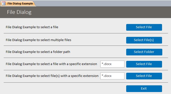 Custom File Dialog System | File Dialog