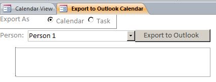 Air Conditioning Appointment Tracking Template Outlook Style | Appointment Tracking Database