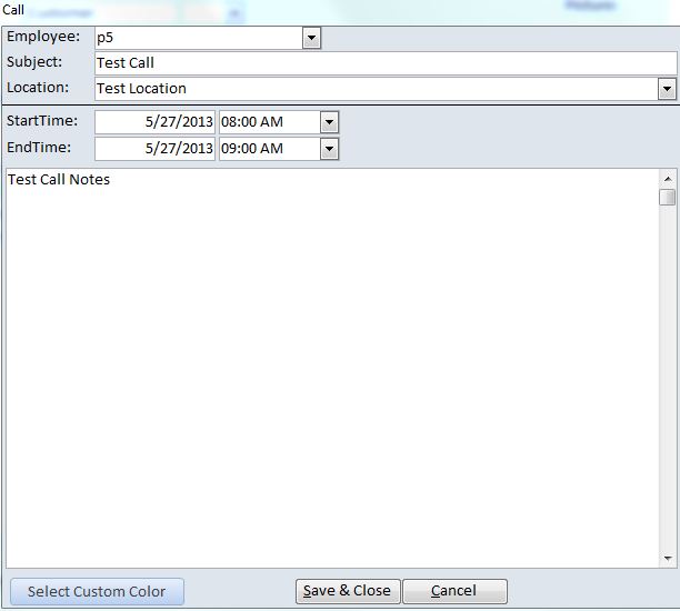 Air Conditioning Appointment Tracking Template Outlook Style | Appointment Tracking Database