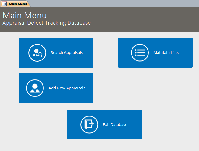 Appraisal Defect Tracking Template | Tracking Database