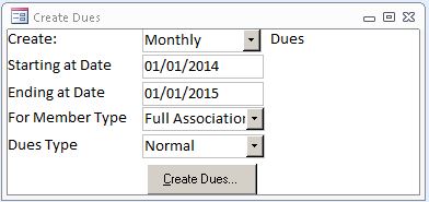 Association Management Database Template | Association Tracking Database