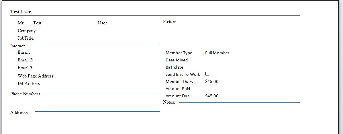 Association Management Database Template | Association Tracking Database