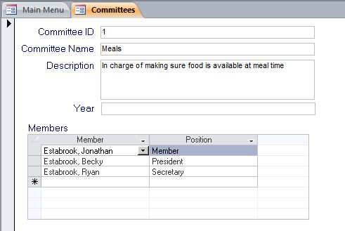 Association Management Database Template | Association Tracking Database