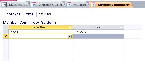 Association Management Database Template | Association Tracking Database