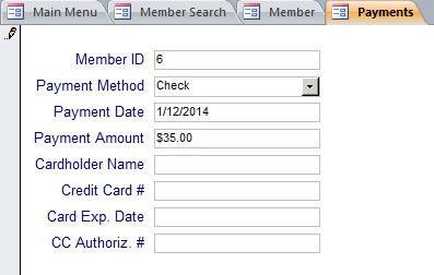 Association Management Database Template | Association Tracking Database