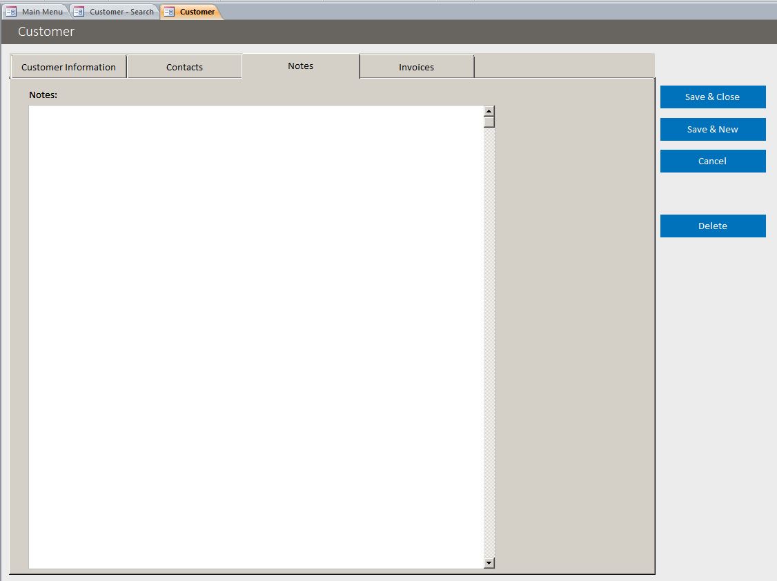 Microsoft Access Sales Database | Customizable Sales Tracking Solutions