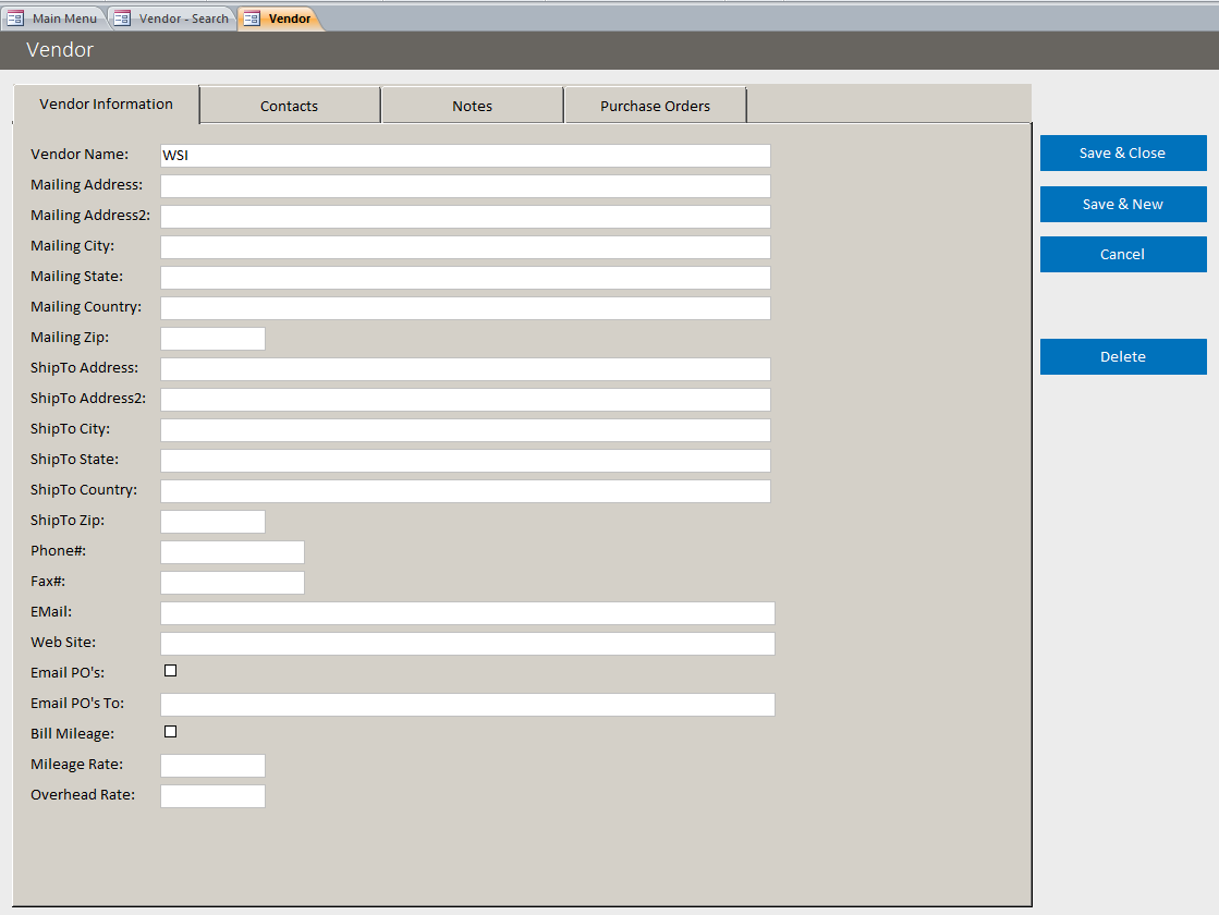 Purchase Order