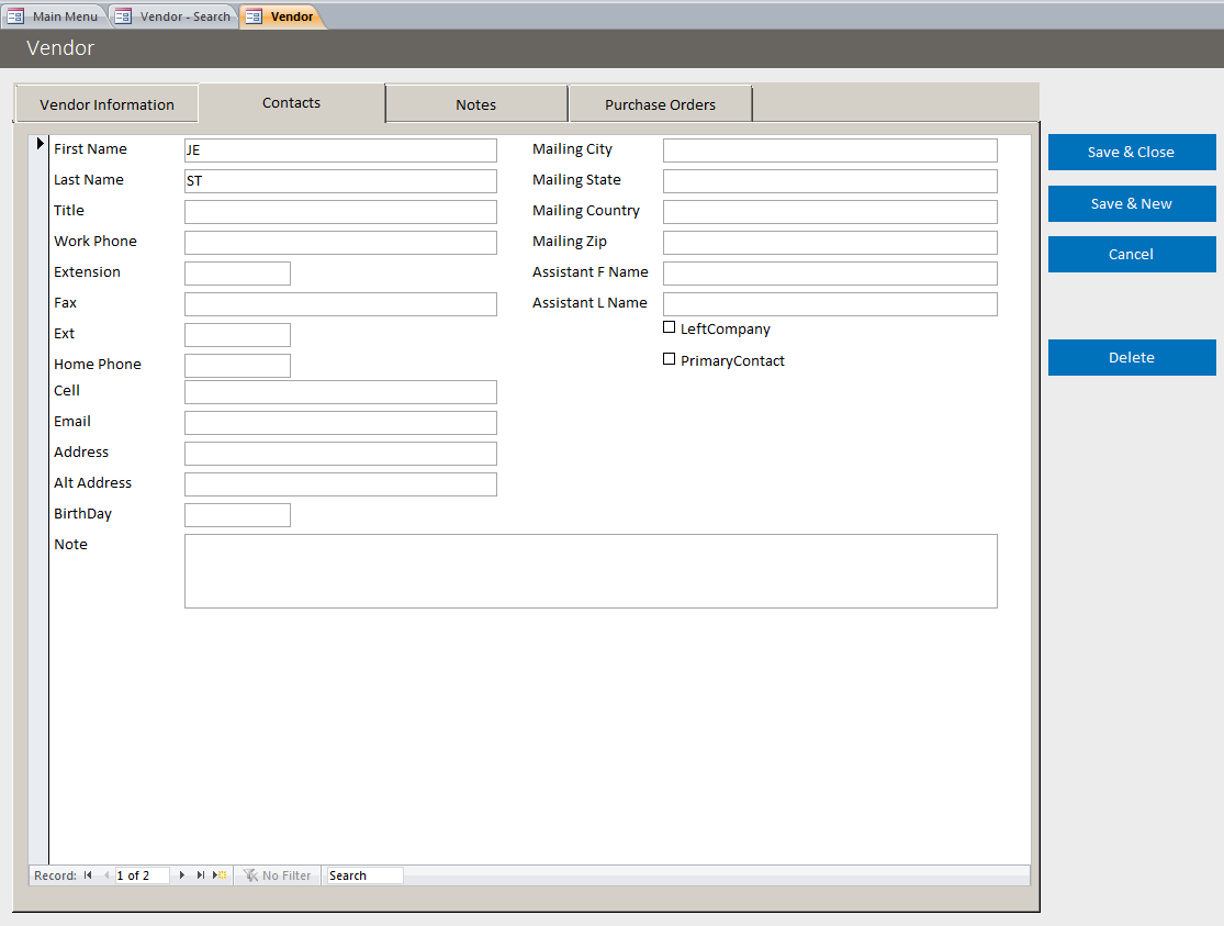 Purchase Order