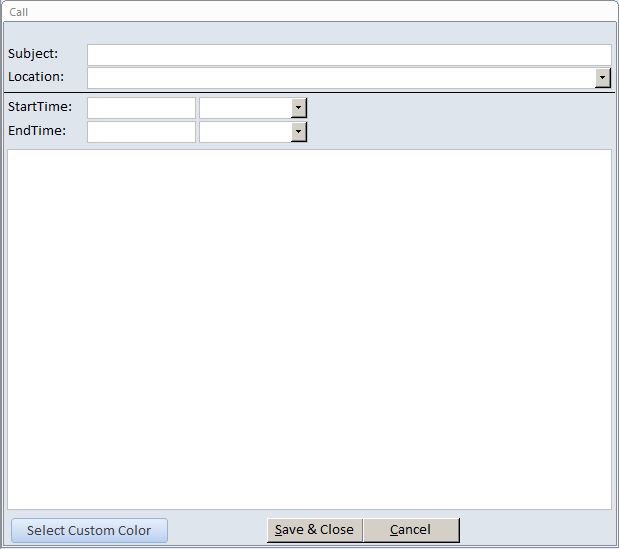 Bus Charter Reservation Database Template | Bus Reservation Database