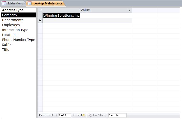 Call Log/Interaction Tracking Template | Tracking Database