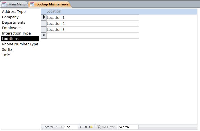 Call Log/Interaction Tracking Template | Tracking Database