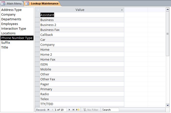 Call Log/Interaction Tracking Template | Tracking Database