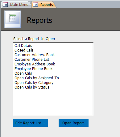 Call Tracker Database Template | Call Tracking Database