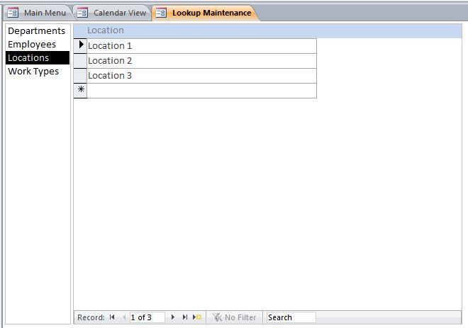 Consultant Scheduling Database Template | Scheduling Database