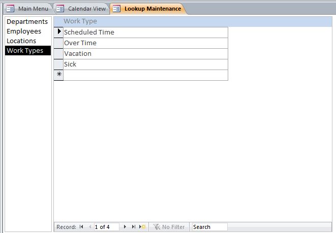 Consultant Scheduling Database Template | Scheduling Database