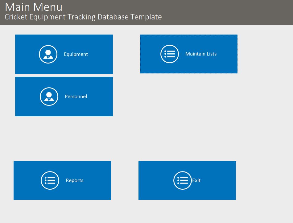 CricketEquipmentTracking