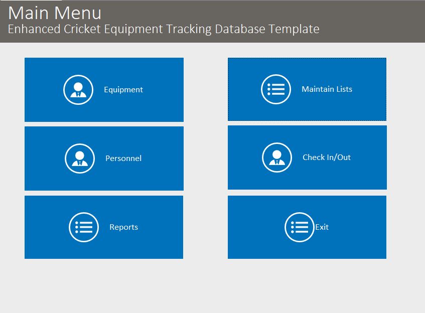 CricketEquipmentTracking