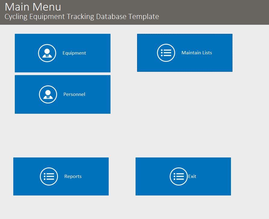 CyclingEquipmentTracking