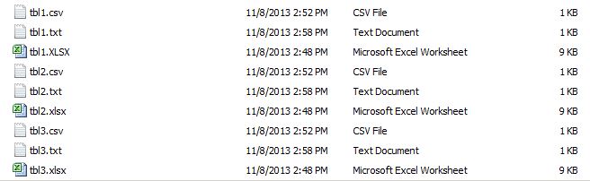 Data Export Template | Data Export Database