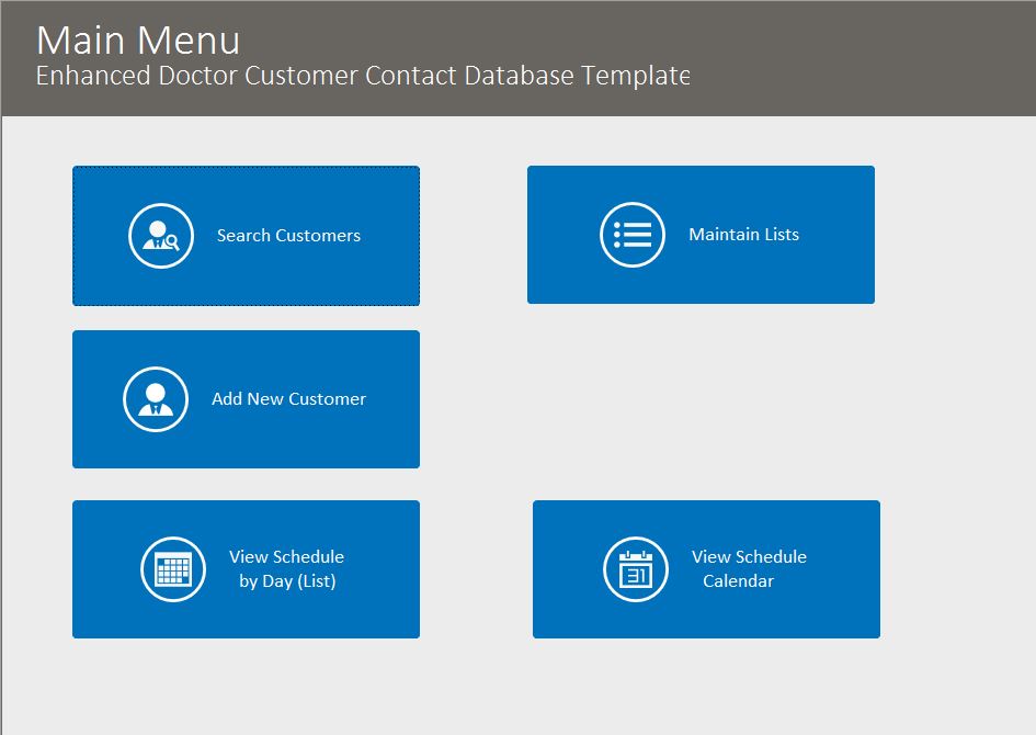 Enhanced Doctor Contact Database | Doctor Contact Tracking