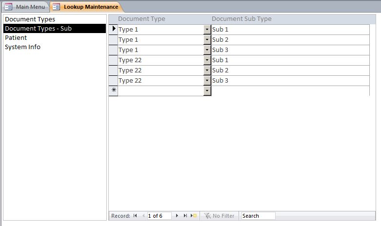 Electronic Medical Record Database Template | EMR Database