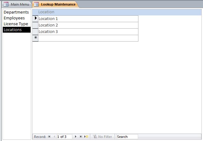 Employee License Tracking Template | Training Database