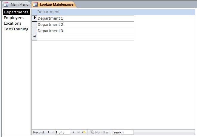 Chemical Engineering Certification/Training/Test Tracking Template | Training Database