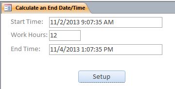 End Date Calculation Template |  End Date Calculation Database