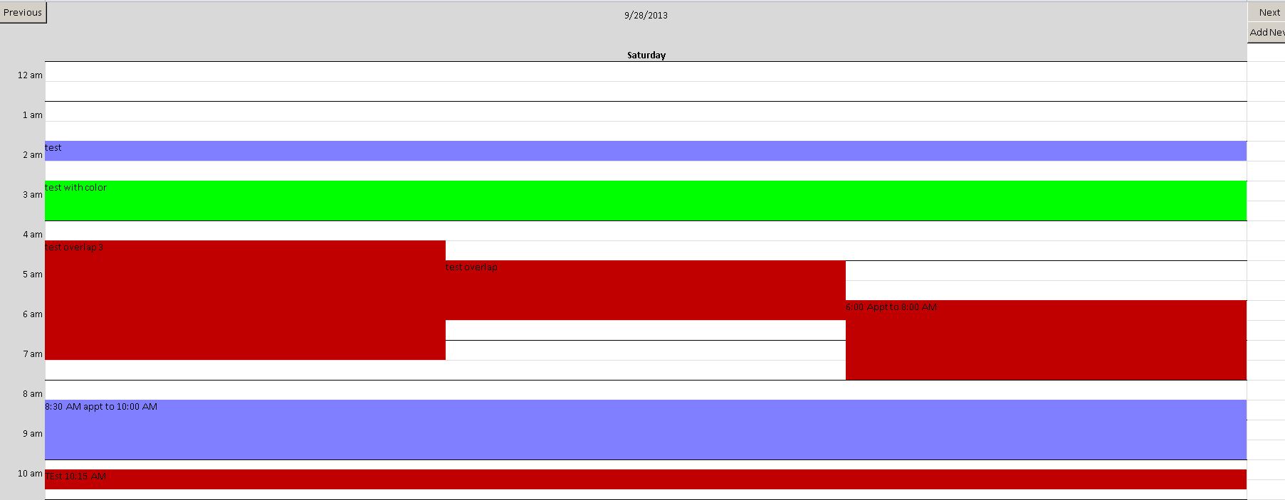 Microsoft Excel Calendar Scheduling Database Template