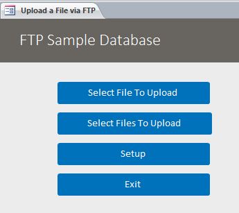 FTP Upload Database | FTP Database