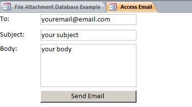 File Attachment Template |  File Attachment Database