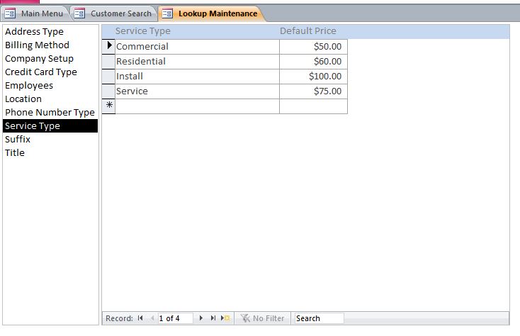 Heating Appointment Template Outlook Style | Tracking Database