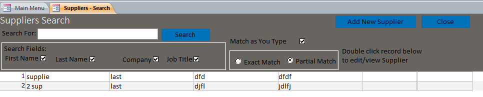 Inventory Template | Inventory Database