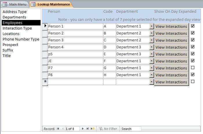 Sales Lead Database | Prospect Tracking Database Template