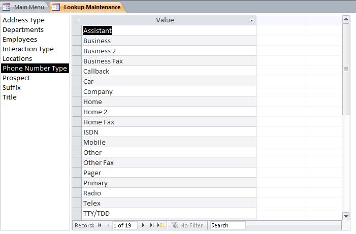 Sales Lead Database | Prospect Tracking Database Template