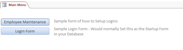 Custom Login Database Template System | Custom Login Database
