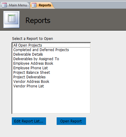 Marketing Project Management Database | PM Database