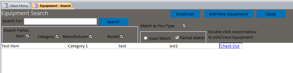 MartialArtsEquipmentTracking