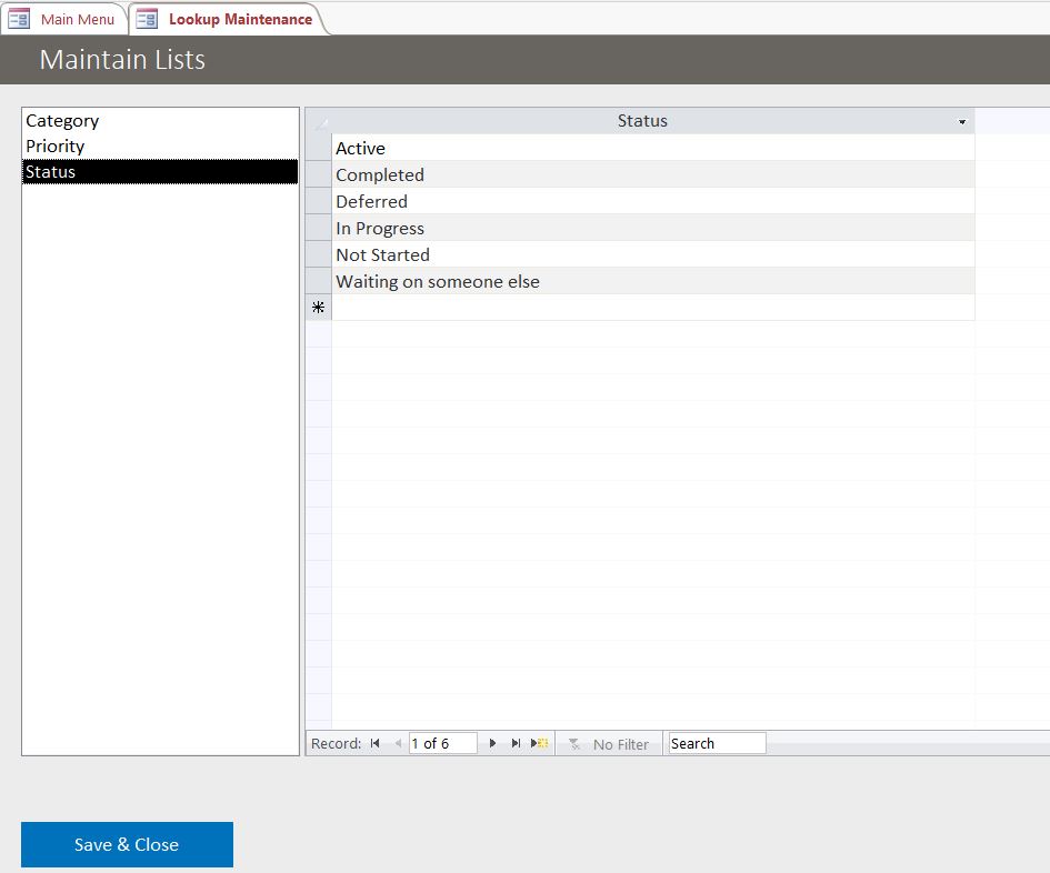 Optometrist Help Desk Ticket Tracking Template | Tracking Database