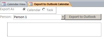 Dentist Appointment Tracking Template Outlook Style | Tracking Database