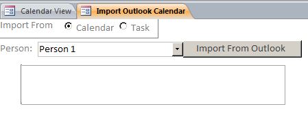 Counseling Appointment Tracking Template Outlook Style | Appointment Database