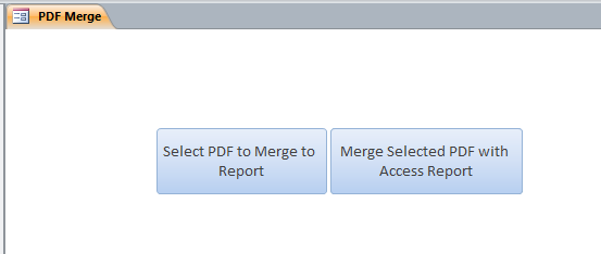 Microsoft Access PDF Merge | Merge PDF Files