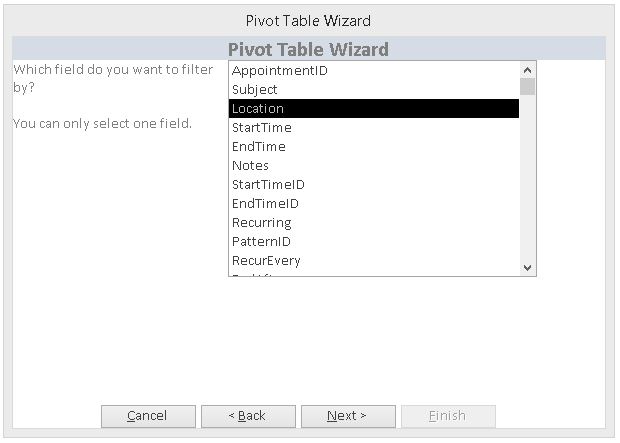 Pivot Table Database Template | Pivot Table