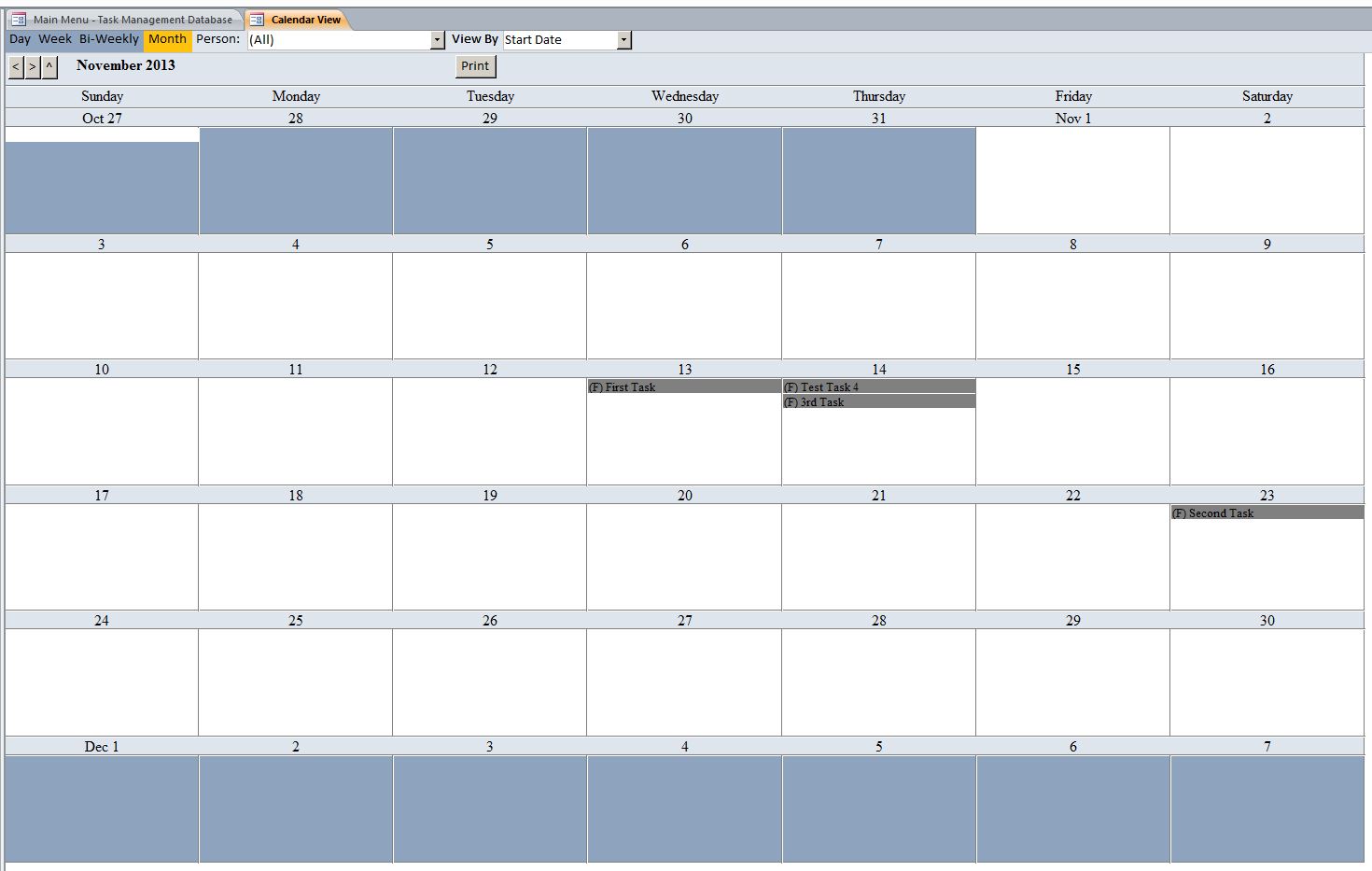 Plumbing Task Management Template | Task Management Database