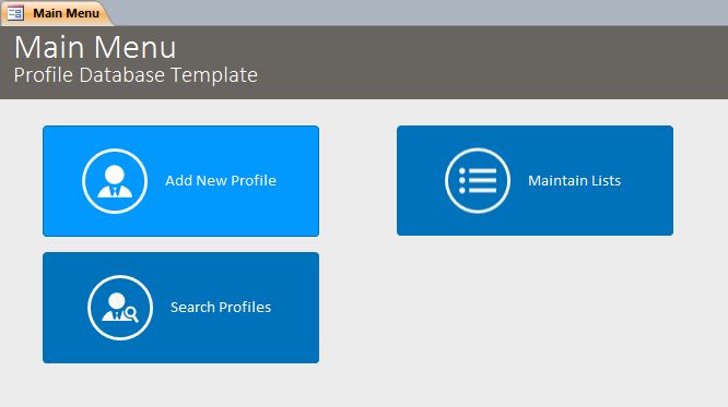 Profile Database | Profile Tracking System