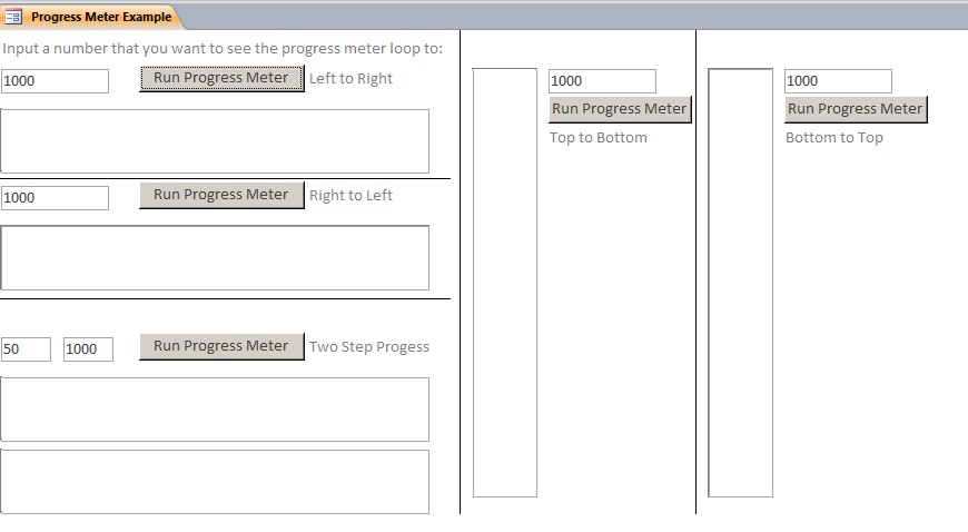 Custom Progress Bar - Meter System | Custom Progress Meter