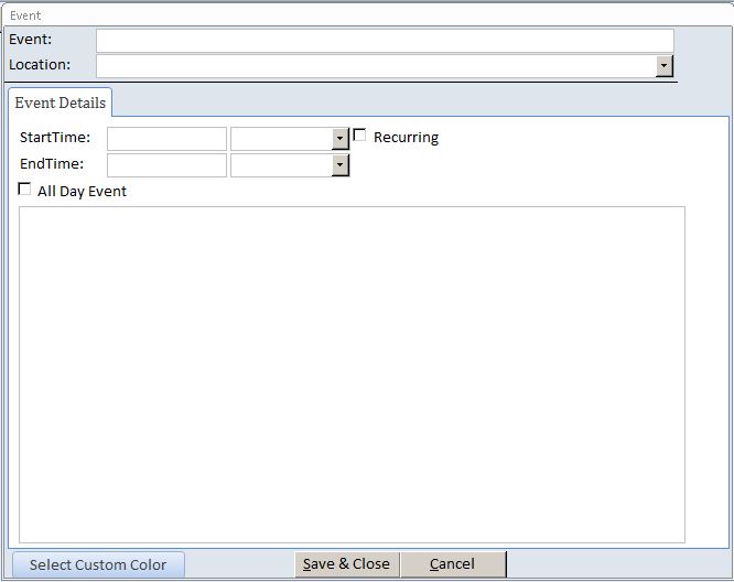 Swim Club Membership Tracking Template |  Tracking Database