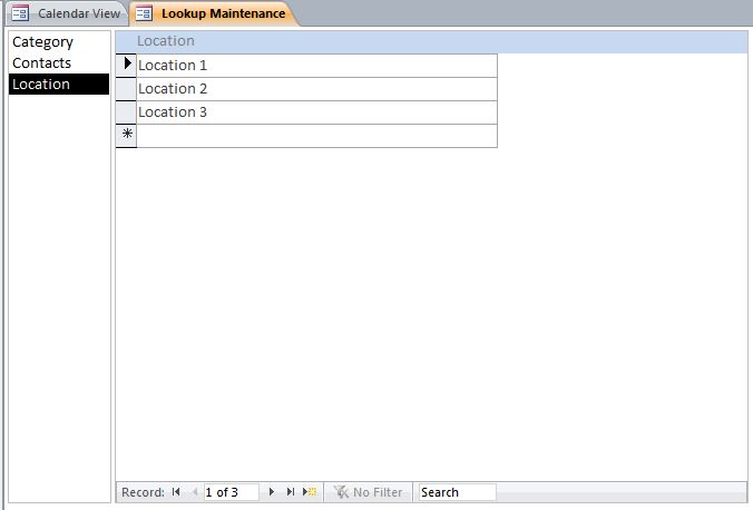 School Calendar Scheduling Template | Scheduling Database