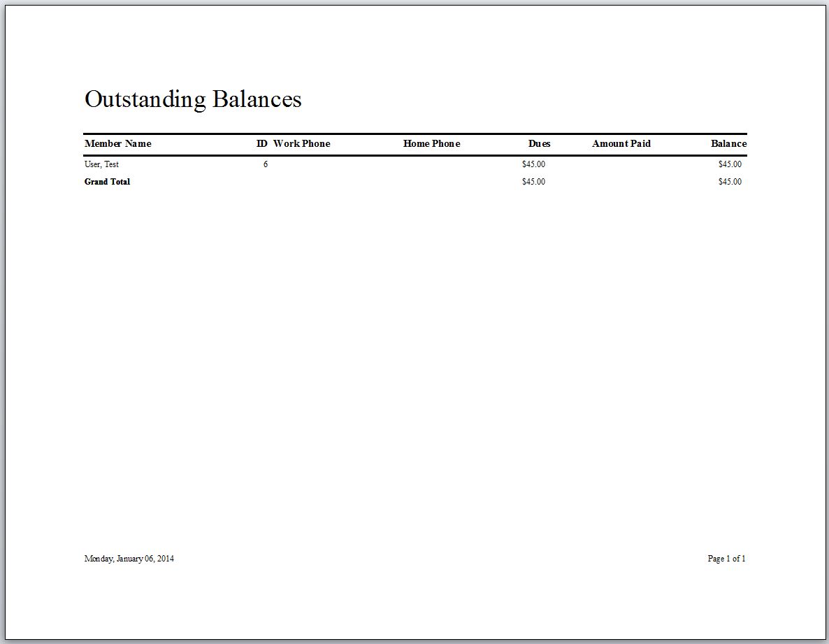 Swim Club Membership Tracking Template |  Tracking Database